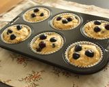 A picture of step 5 of Dairy-free Blueberry Muffins.