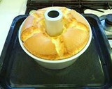 A picture of step 8 of Basic Plain Chiffon Cake.