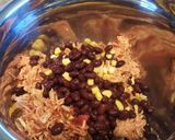 A picture of step 4 of Spiralize sweet potato chicken casserole.