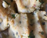 A picture of step 2 of D shaped Aloo Paratha /Aloo Paratha.