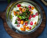 A picture of step 4 of Mini Makhana Dahi Bhalla.