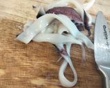 Foto del paso 2 de la receta: Noodles de calamar y col