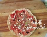 A picture of step 3 of Mini Roti Jam Wraps.