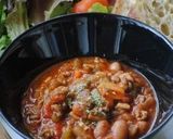 A picture of step 7 of Chile Con Carne.