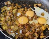 A picture of step 2 of Namrata’s Signature Baingan Anda Recipe.