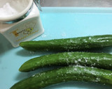 A picture of step 3 of Standard and Simple Recipe for Addictively Delicious Pounded Cucumbers.