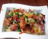 A picture of step 4 of Baked Ham And Cheese Breakfast.