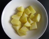 A picture of step 2 of Fried Potato Mochi.