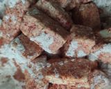 A picture of step 3 of Paneer 65.