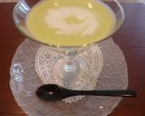 A picture of step 8 of Cold Edamame Soup.