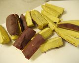 A picture of step 2 of Sweet Potato Pork Rolls.