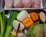 A picture of step 4 of Soy Sauce Broth Ramen.