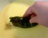 A picture of step 4 of chile relleno.