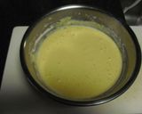 A picture of step 1 of Imagawa-yaki with Pancake Mix.