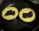 A picture of step 4 of Imagawa-yaki with Pancake Mix.