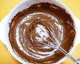 A picture of step 3 of Dark Chocolate Mini Brownies For Valentine's Day.