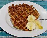 Foto langkah ke 7 dari resep Banana Oat Waffle.