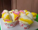 Foto langkah ke 5 dari resep Bolu kukus santan ekonomis tanpa amis.