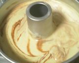 A picture of step 8 of Chocolate Chestnut Marble Chiffon Cake.