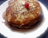 A picture of step 4 of Banana pancake (eggless).