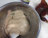 A picture of step 8 of Chocolate Chiffon Cake Bûche de Noël.
