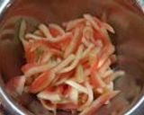 A picture of step 2 of Watermelon Rind Stir Fry.