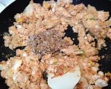 A picture of step 4 of Natto & Okara Kimchi.