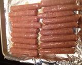 A picture of step 1 of Yummy Breakfast sausages.