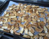 A picture of step 7 of With Bread Crusts ✿ Caramel Almond Rusks.