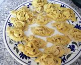 A picture of step 7 of Moroccan Chebakia (Sesame Cookies with Honey) for Ramadan.