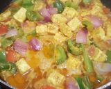 A picture of step 3 of Paneer tikka Masala.