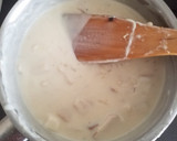 Foto del paso 4 de la receta: Pasta con carne picada y bechamel de boletus
