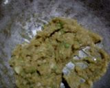 A picture of step 2 of Masala paneer sandwich.