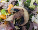 Foto del paso 5 de la receta: Salteado de vegetales con carne