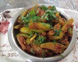 A picture of step 4 of Ivy gourd (Tendli ki sabzi).