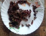ছোলা দিয়ে লাল শাক ভাজা রেসিপির ধাপ 1 ছবি