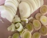 Foto del paso 1 de la receta Merluza al papillote con batata 🐟