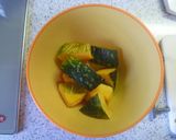 A picture of step 4 of Rich, Bittersweet Kabocha Pumpkin Custard Pudding.