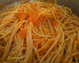 Foto del paso 6 de la receta: Pechuga de Pollo con Pasta en Salsa de Pimiento Rojo