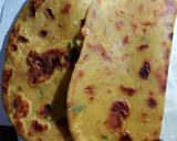A picture of step 6 of Pumpkin carrots chapatis.