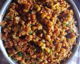 A picture of step 5 of Sooji litti.
