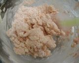 A picture of step 5 of Sakura Spritz Cookies.