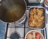 1949. Fél Tyúkból Leves és Második Fogás 😋 recept fázis 3 fotója