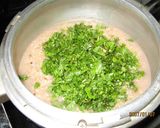 A picture of step 3 of Macrobiotic Nanakusa Brown Rice Porridge.