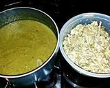 A picture of step 10 of Mike's Green Chimichangas & Green Chile Sauce.
