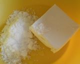 A picture of step 4 of Easy Asian Pear Cream Cheesecake with Pancake Mix.