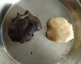 A picture of step 7 of Choco-Vanilla Cookies(Vase Shaped-Flowers Paint Chocolate Syrup).