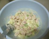 A picture of step 2 of Chunky Fish Sausage and Vegetable Kakiage Fritters.