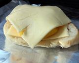 A picture of step 2 of Mango Cheese Sandwich.