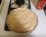 A picture of step 4 of Nutter Butter Pie.